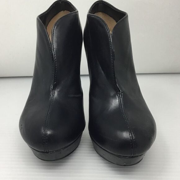 Audrey Brooke Peek-A-Boo Stiletto Booties (A10) - Picture 3 of 8